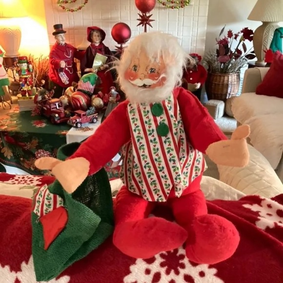 Vintage 1963 Annalee Santa with Sack - Picture 3 of 9